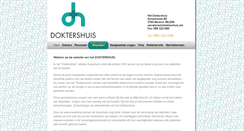 Desktop Screenshot of doktershuis.net