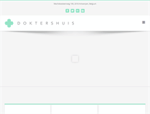 Tablet Screenshot of doktershuis.com